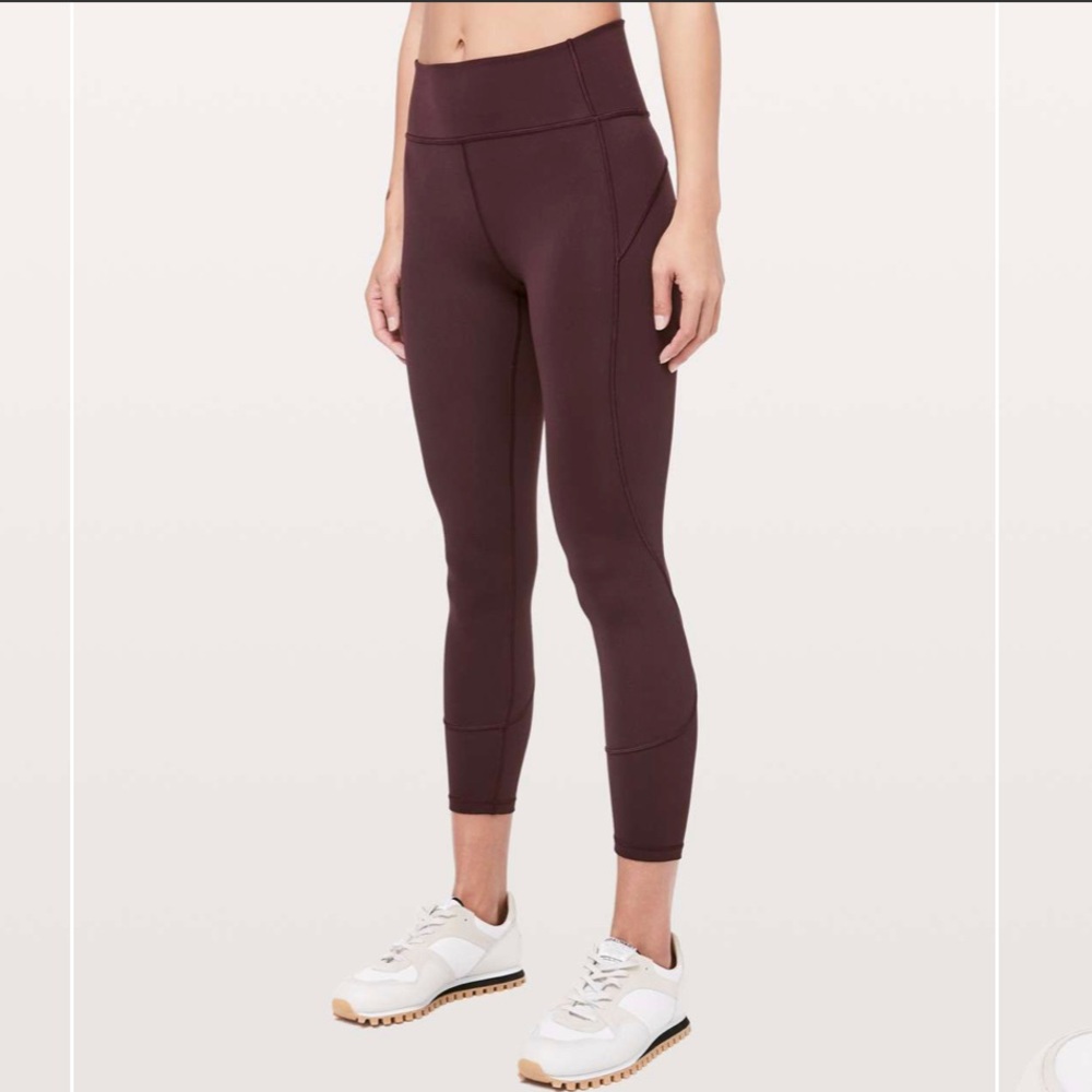 Lululemon 🍋 In Movement 7/8 Tight *Everlux 25"